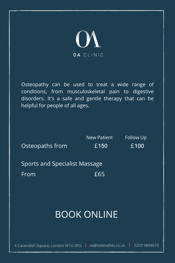 OA Clinic pricing